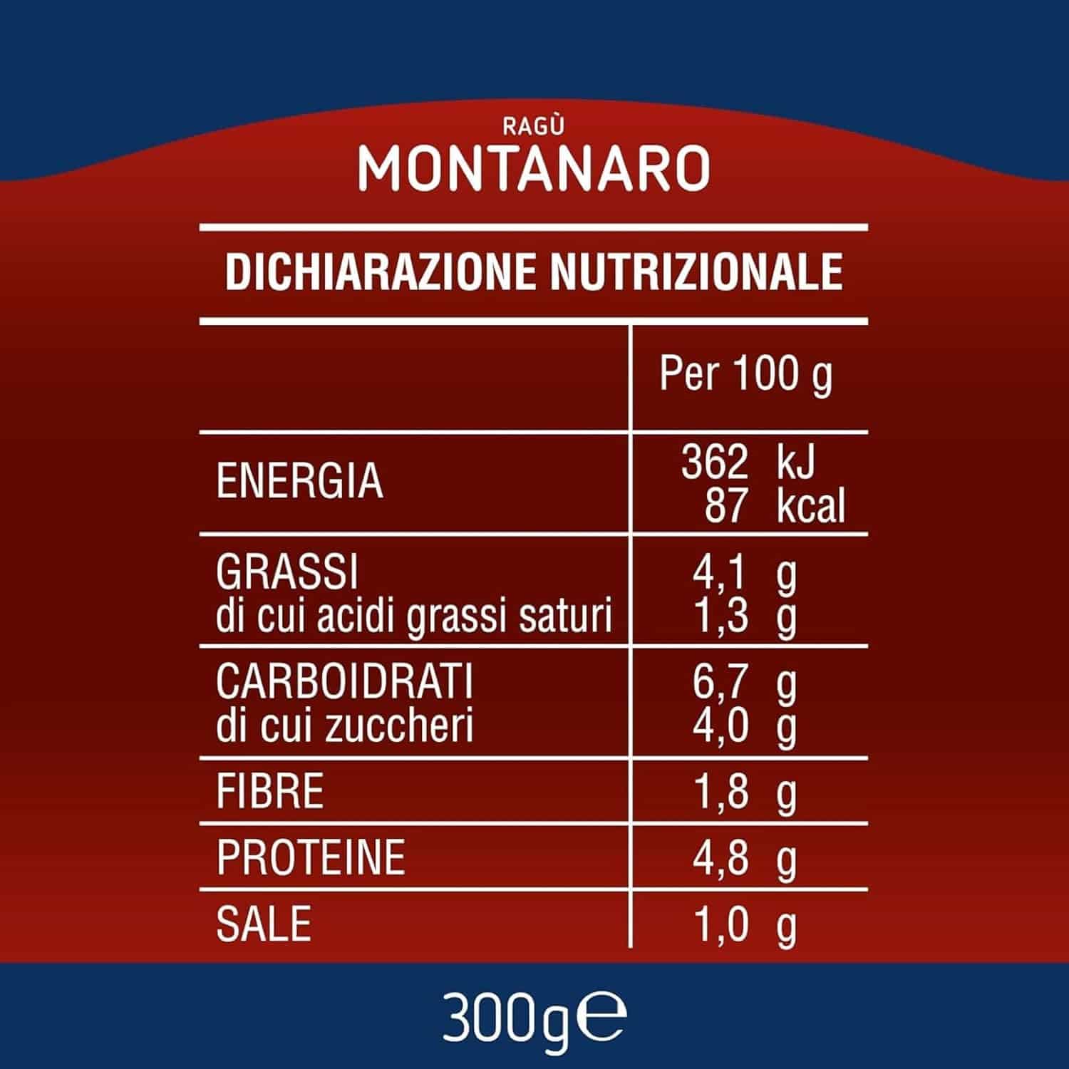 BARILLA SUGO MONTANARA 300 GR - immagine 2