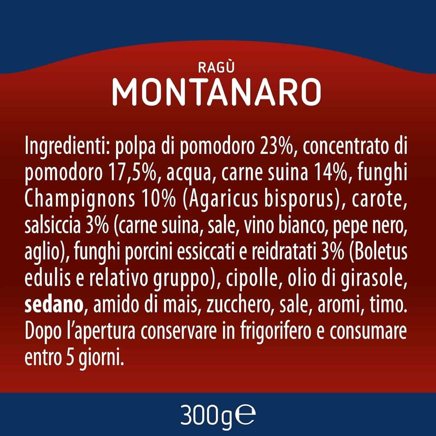 BARILLA SUGO MONTANARA 300 GR - immagine 3