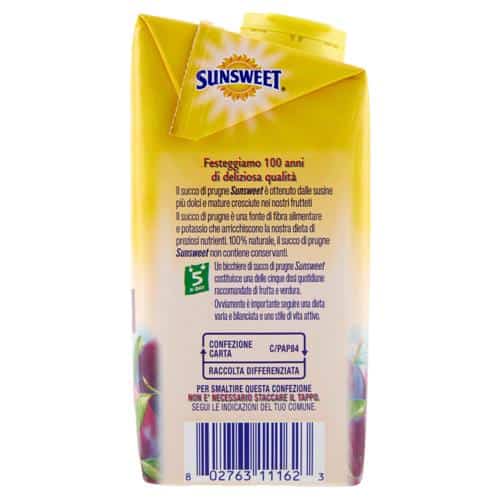 SUNSWEET SUCCO DI PRUGNA 500ML - immagine 2