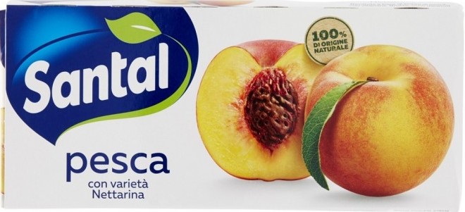 SANTAL SUCCO PESCA BRIK 3X200ML