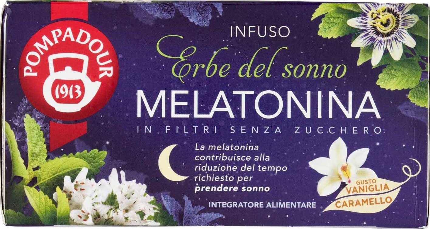 POMPADOUR INFUSO MELATONINA 18 FILTRI