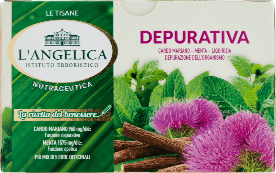 L'ANGELICA TISANA DEPURATIVA ACTIVE 36GR