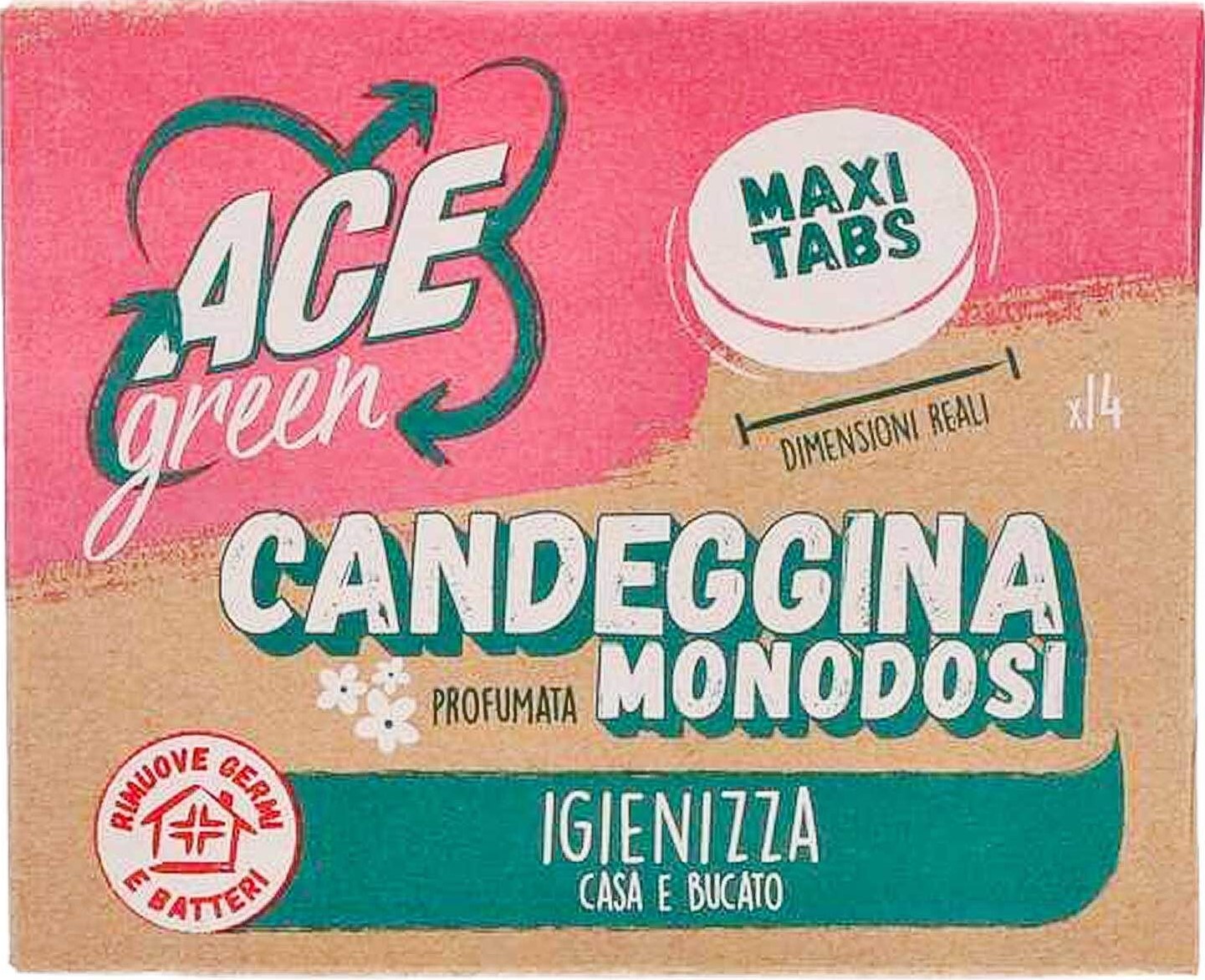 ACE CANDEGGINA GREEN PROFUMATA MONODOSE 14X15GR