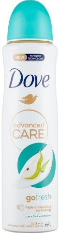 DOVE DEODORANTE PERA & ALOE SPRAY 150ML