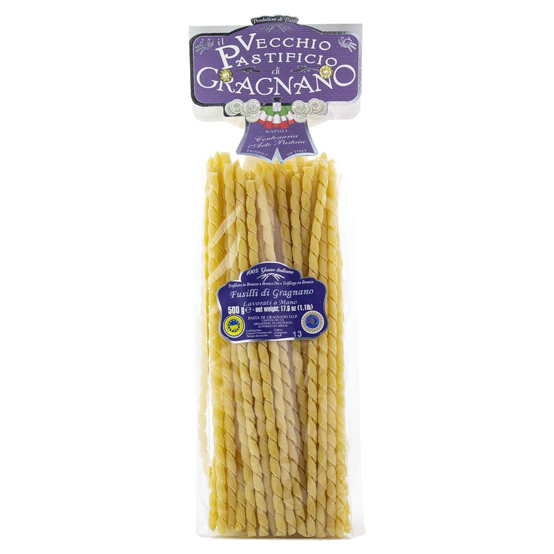 VECCHIO PASTIFICIO DI GRAGNANO I FUSILLI DI GRAGNANO GR. 500