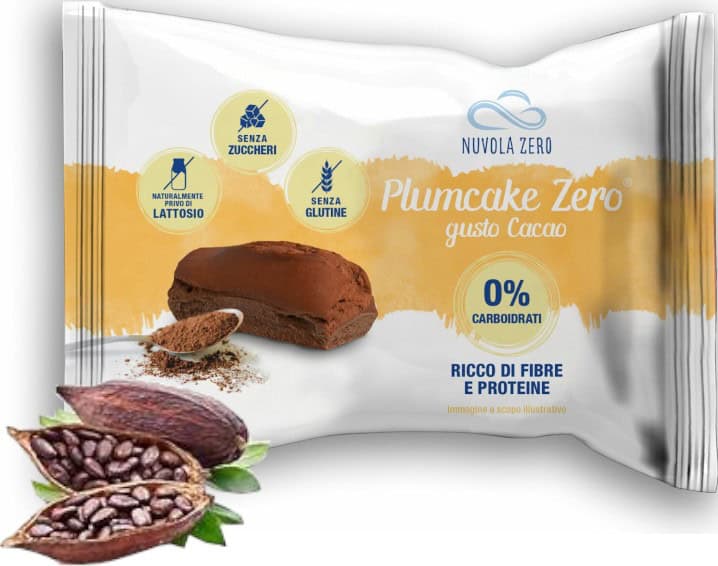 NUVOLA ZERO PLUMCAKE ZERO CACAO 50GR