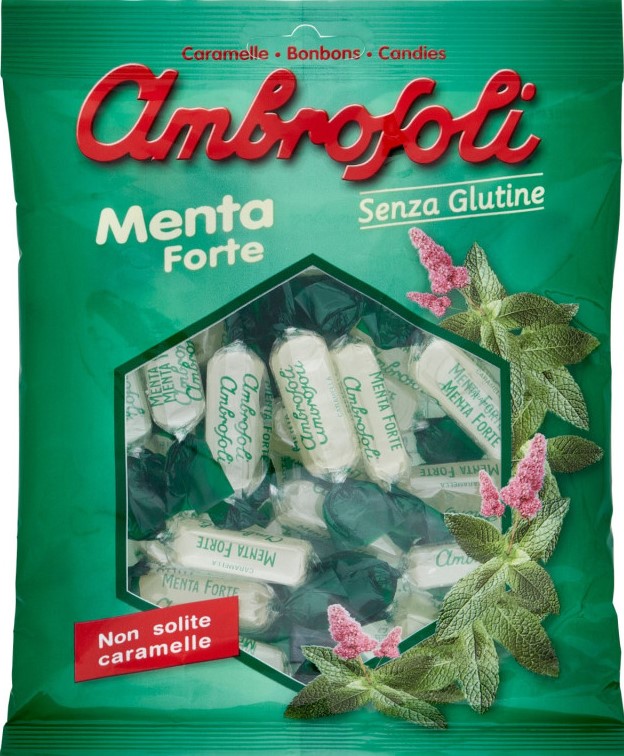 AMBROSOLI CARAMELLE MENTA FORTE 150GR