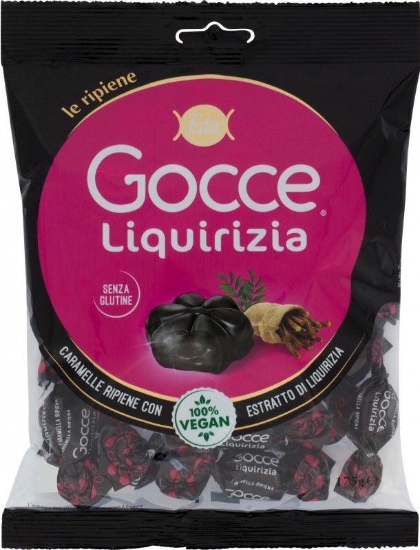 FIDA CARAMELLE RIPIENE DI LIQUIRIZIA 175GR