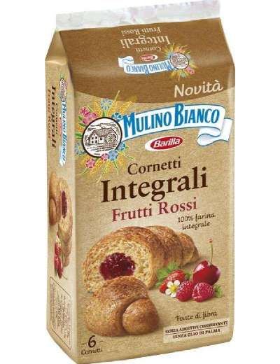 MULINO BIANCO CORNETTI INTEGRALI FRUTTI ROSSI 300GR