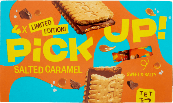 PICK-UP! CARAMEL X4 112GR