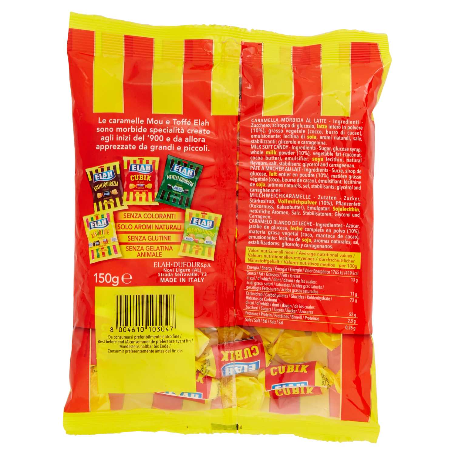 ELAH CARAMELLE CUBIK 150GR - immagine 2