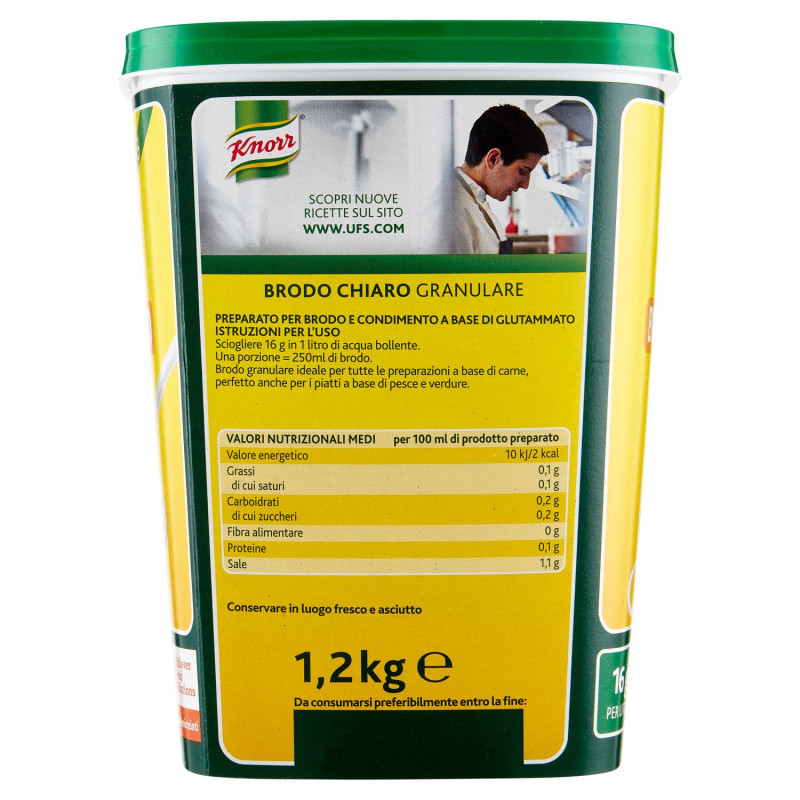 KNORR BRODO CHIARO 1,2KG - immagine 2