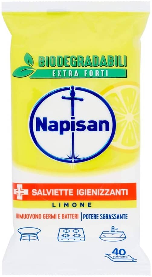 NAPISAN SALVIETTE IGIENIZZANTI 40PZ