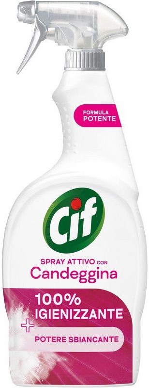 CIF SPRAY ATTIVO CON CANDEGGINA 650ML