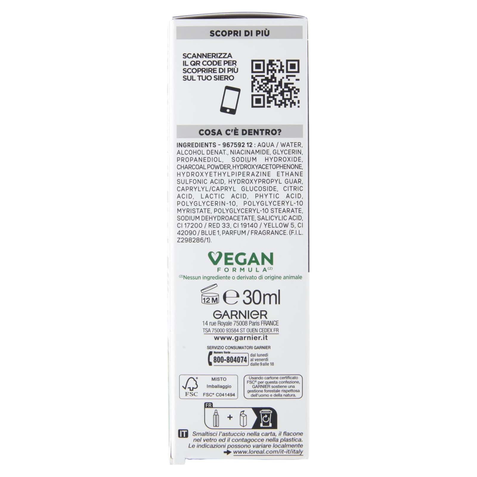 GARNIER PURE SIERO CARBONE 30ML - immagine 2