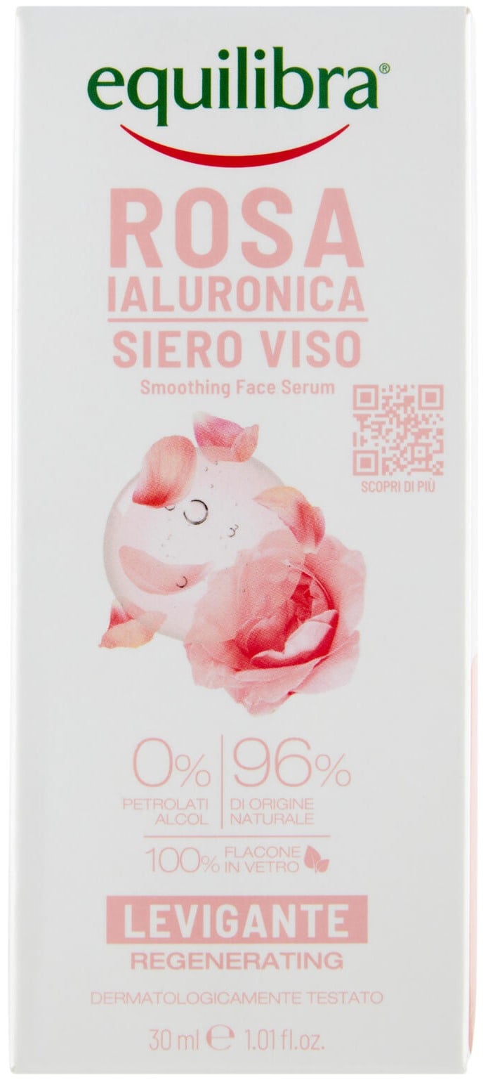 EQUILIBRA SIERO VISO ROSA IALURONICA 30ML