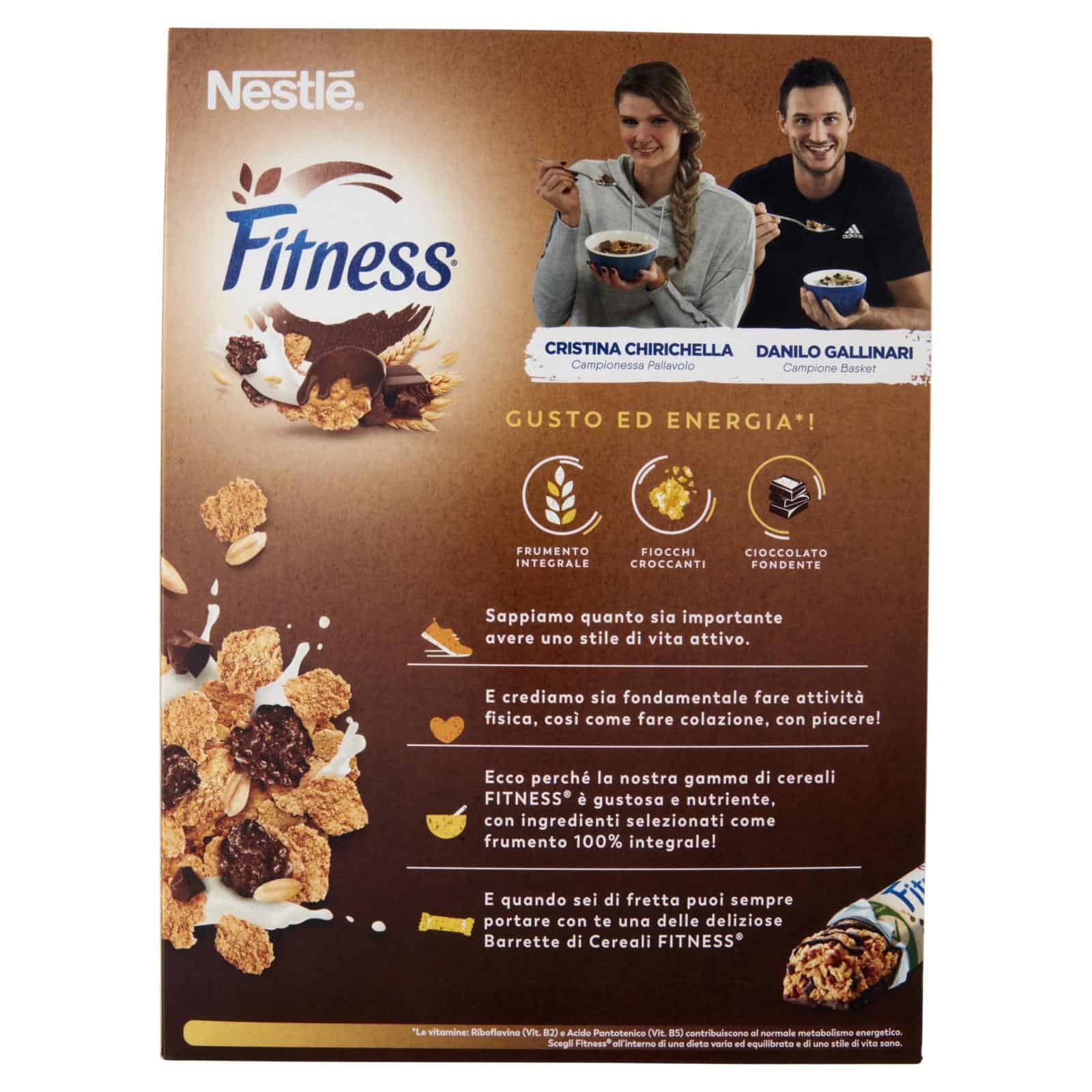 NESTLE' FITNESS DARK CHOCCOLATE 375GR - immagine 2