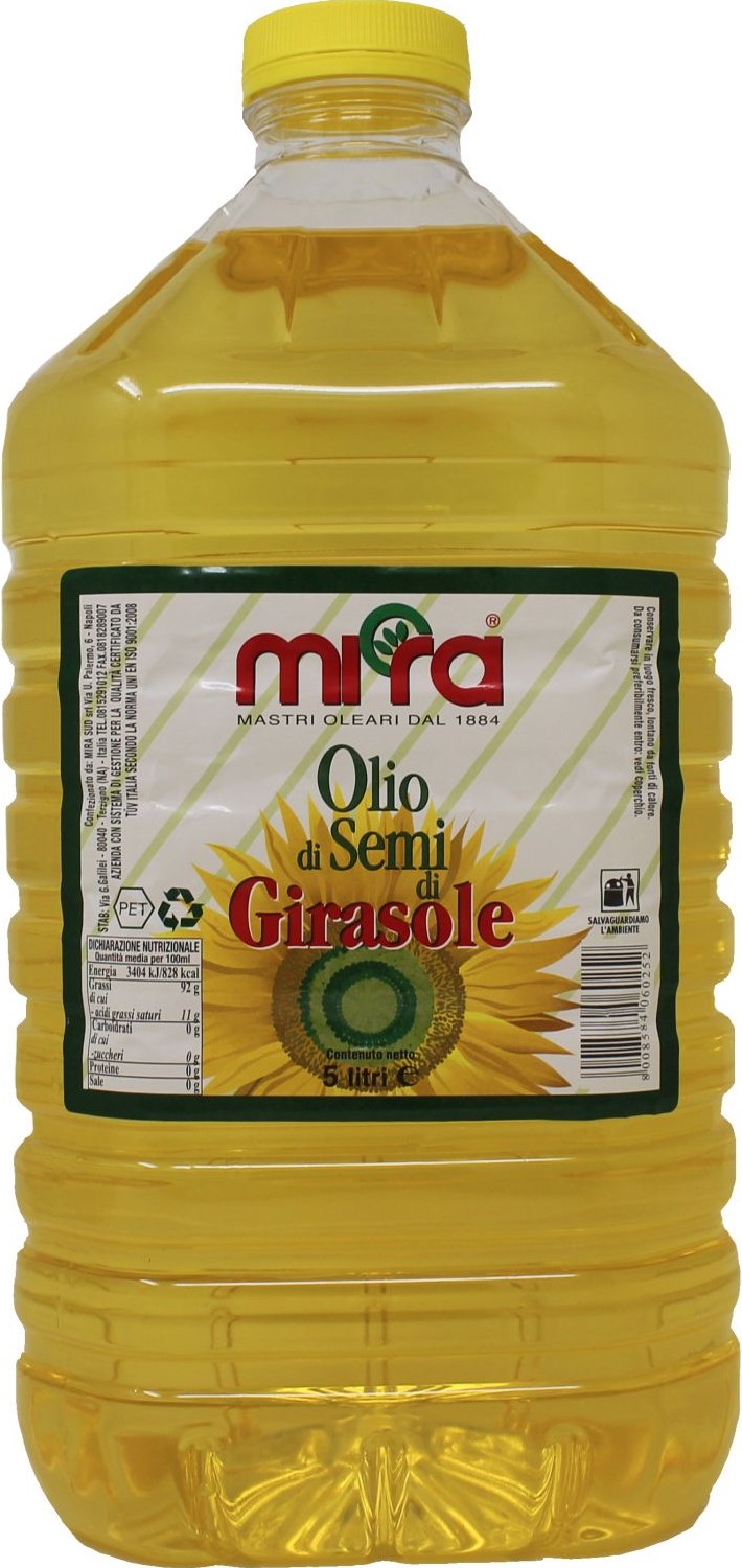 MIRA OLIO DI GIRASOLE 5LT