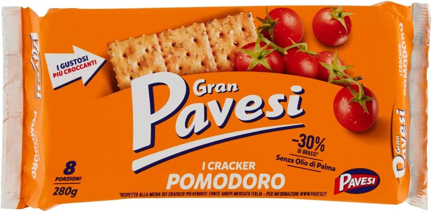 GRAN PAVESI CRACKER AL POMODORO 280 GR