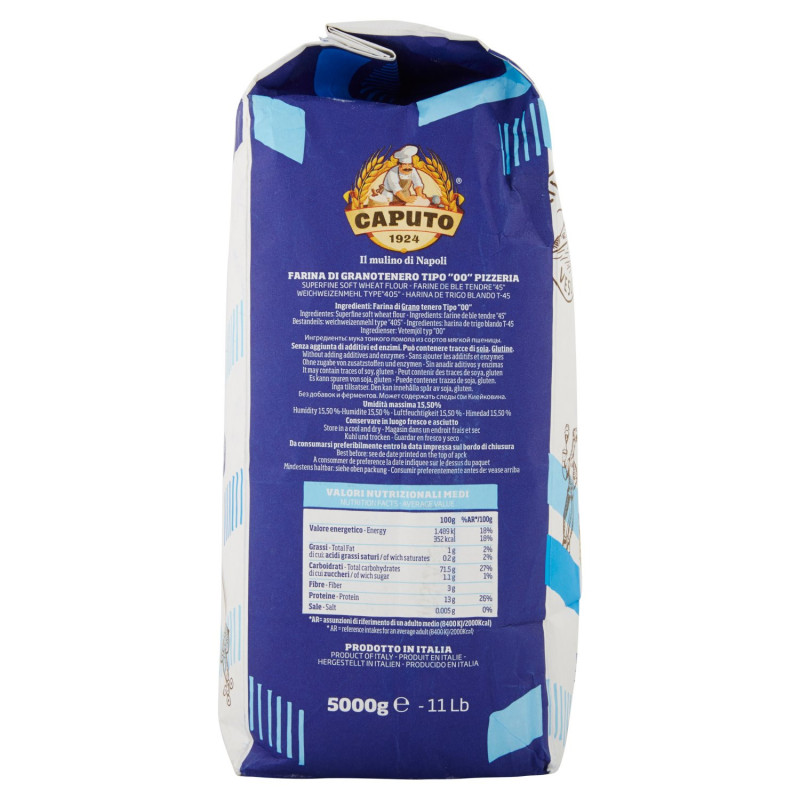 CAPUTO FARINA TIPO 00 PIZZERIA 5KG - immagine 3