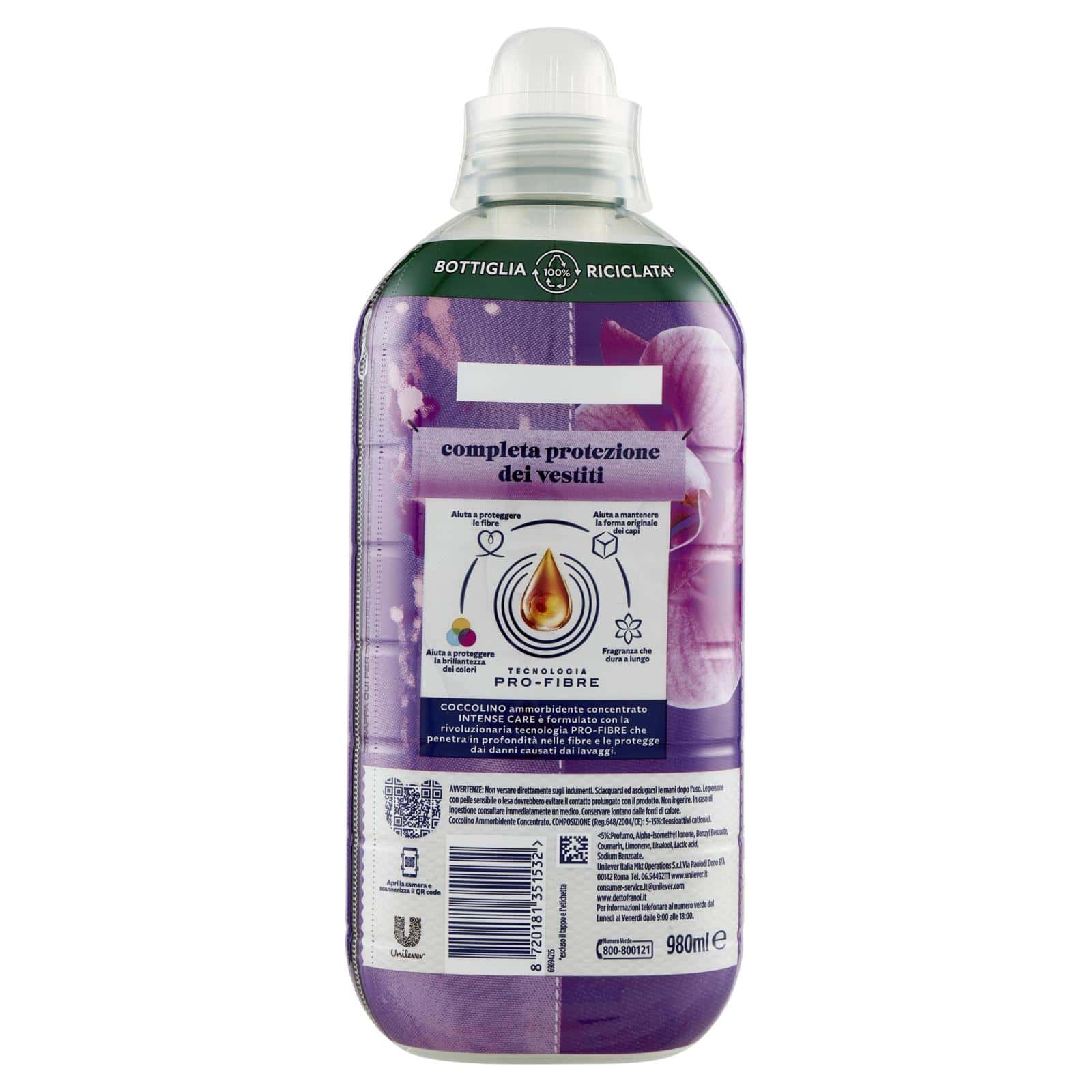 COCCOLINOAMMORBIDENTE CONCENTRATO ORCHIDEA VIOLA E MIRTILLI 980ML - immagine 2