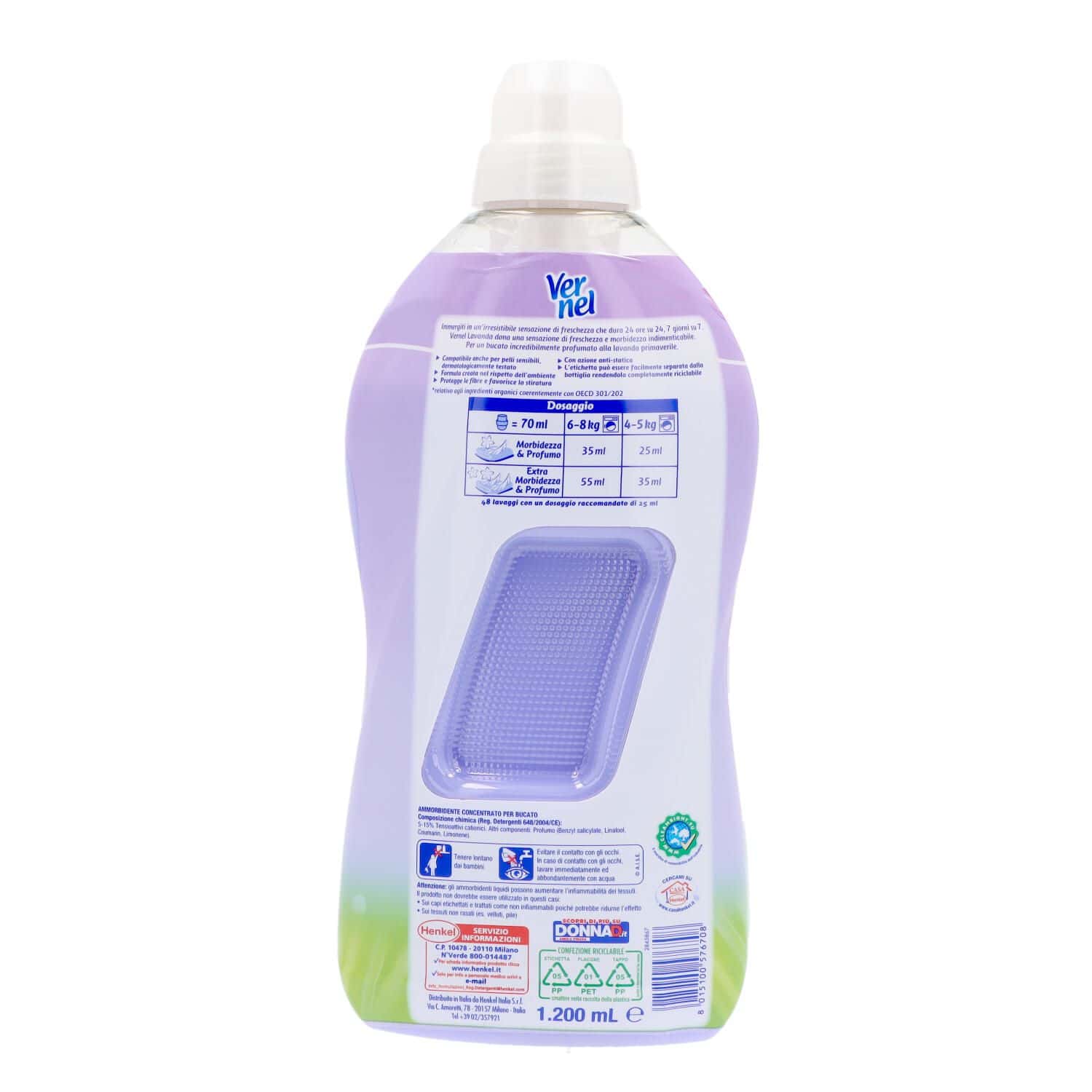 VERNEL AMMORBIDENTE CONCENTRATO LAVANDA 1,2L - immagine 2