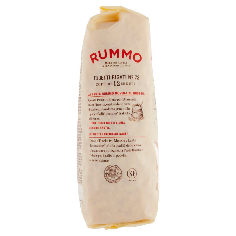 RUMMO TUBETTI RIGATI N.72 1KG - immagine 3