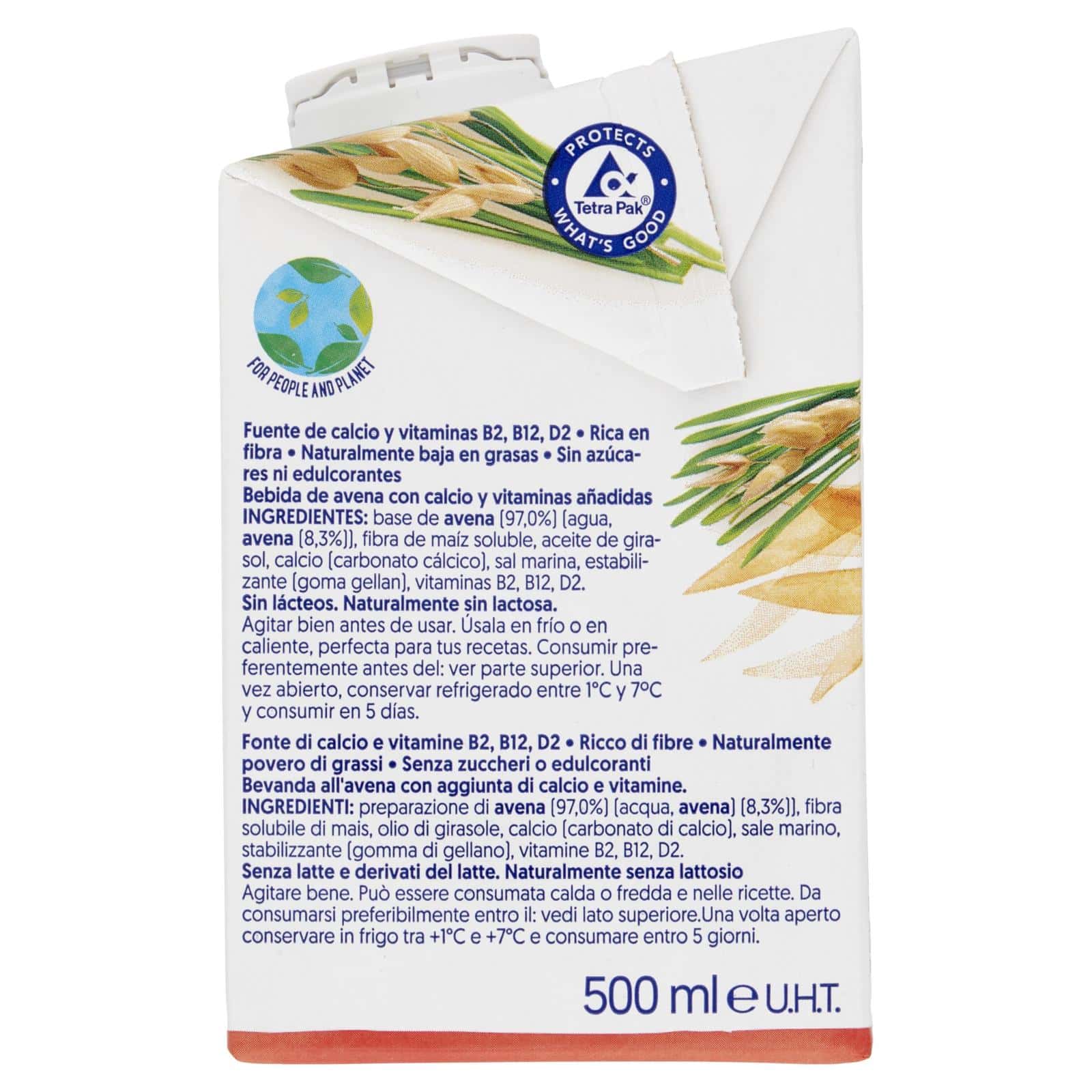 ALPRO BEVANDA AVENA SENZA ZUCCHERO 500 ML - immagine 4