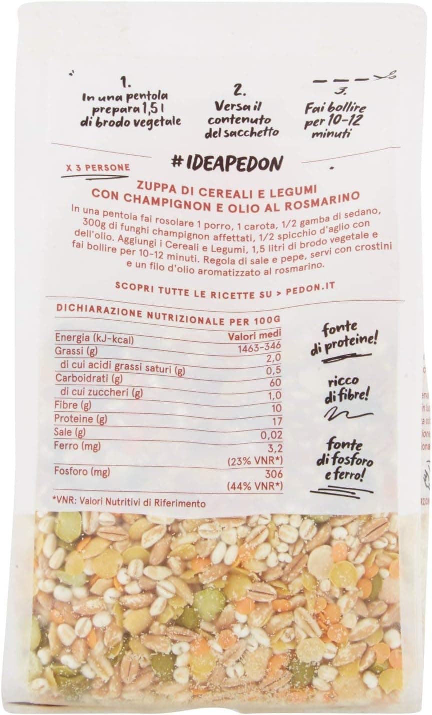 PEDON CEREALI E LEGUMI 250GR - immagine 2