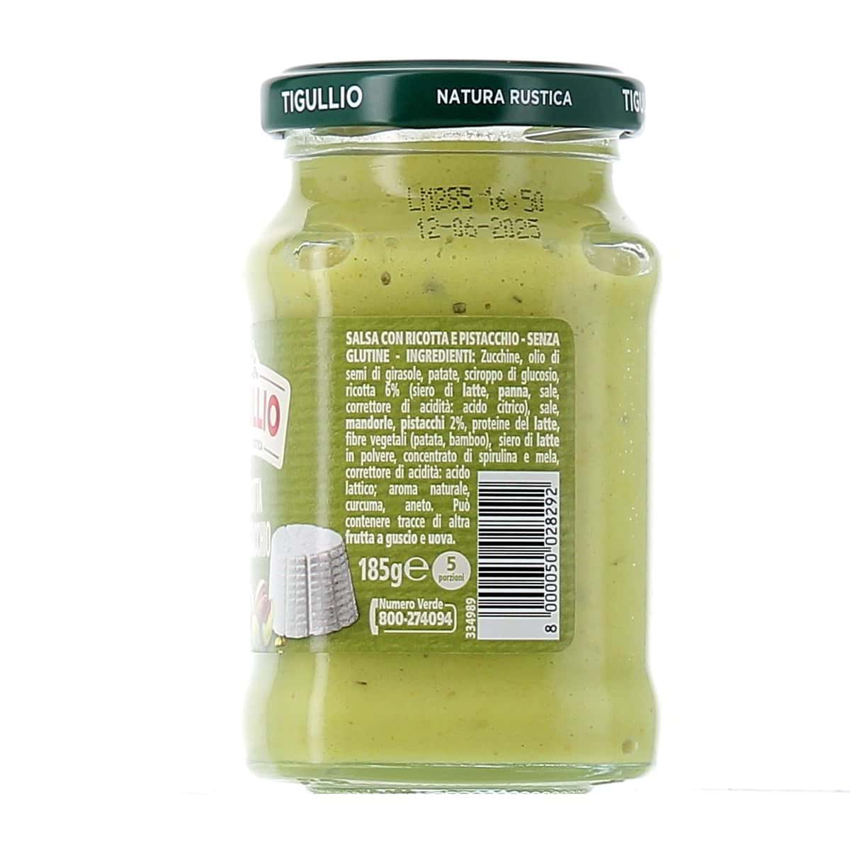 TIGULLIO PESTO RICOTTA/PISTACCHIO 185GR - immagine 2