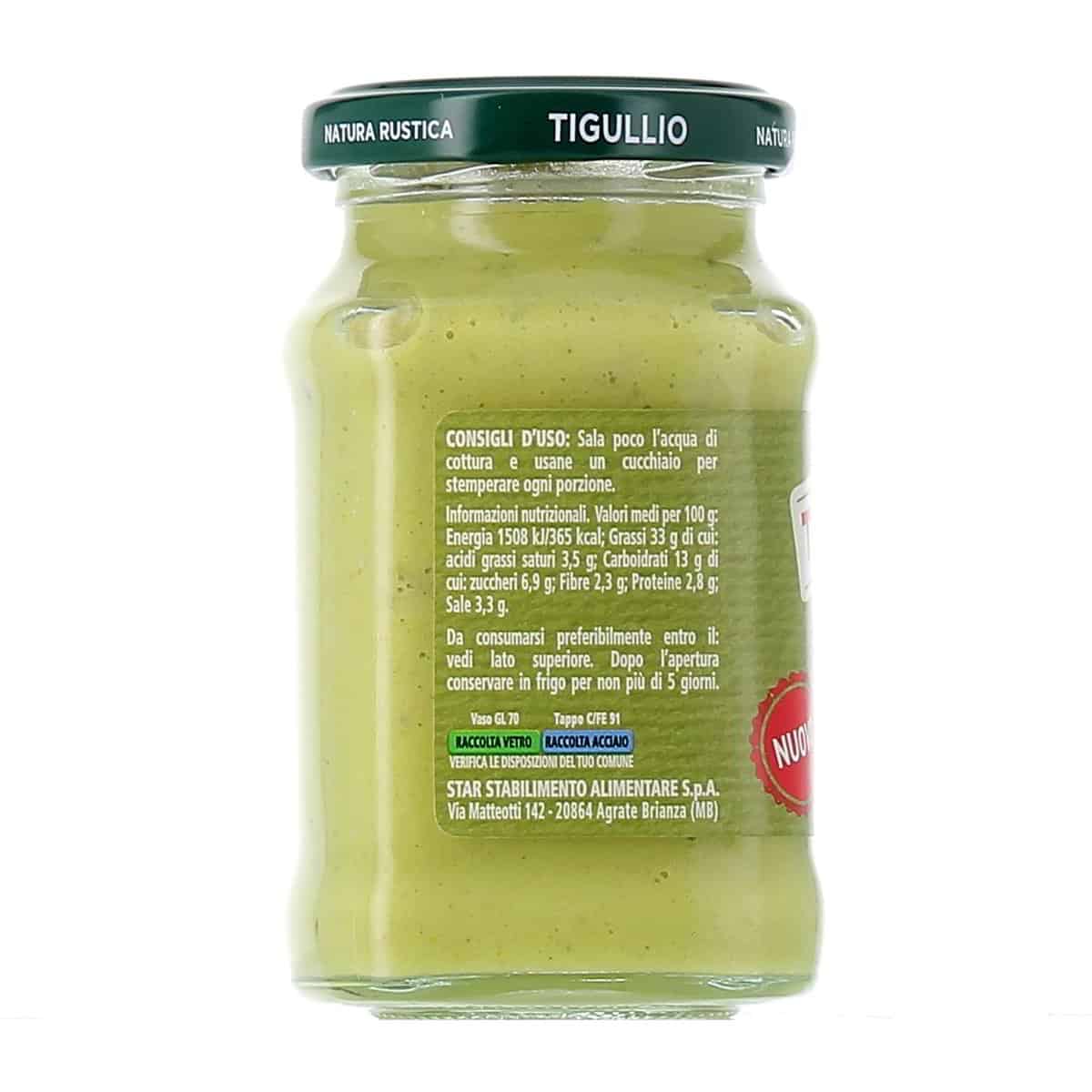 TIGULLIO PESTO RICOTTA/PISTACCHIO 185GR - immagine 3