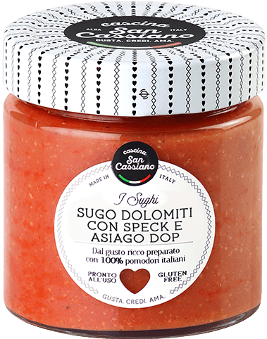 SAN CASSIANO SUGO ASIAGO/SPECK190GR