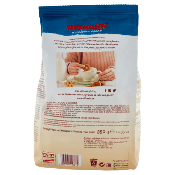 DIVELLA OTTIMINI NOCCIOLA GR.350 - immagine 2