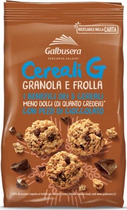 GALBUSERA GRANOLA E FROLLA CON CIOCCOLATO GR.300