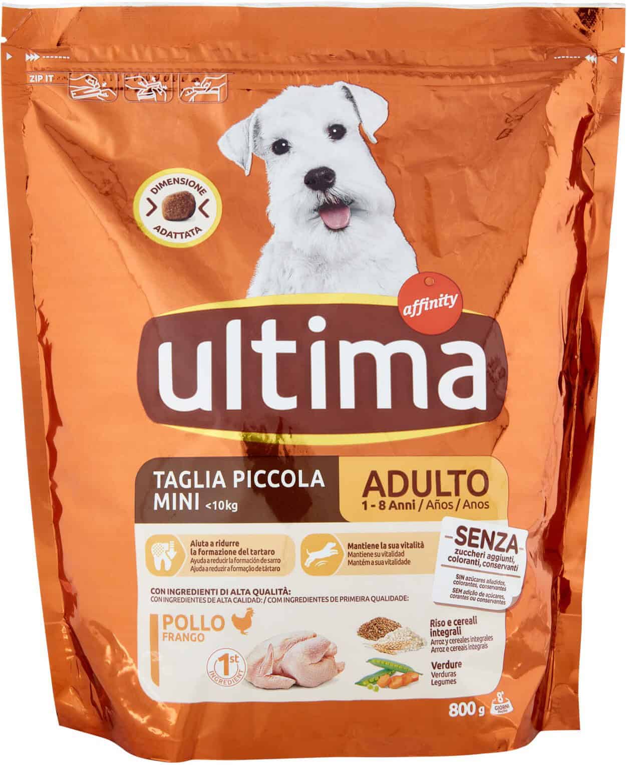 ULTIMA DOG MINI ADULT POLLO GR.800