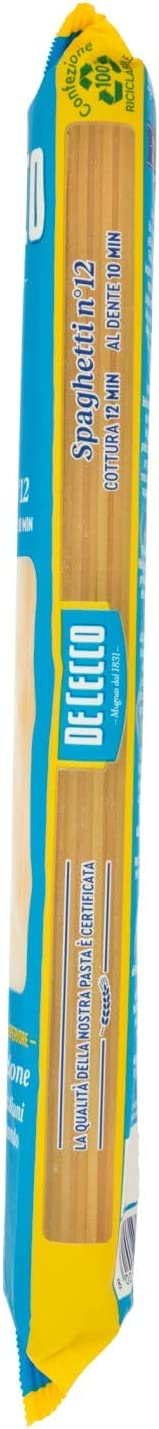 DE CECCO SPAGHETTI N. 12 500 GR - immagine 4