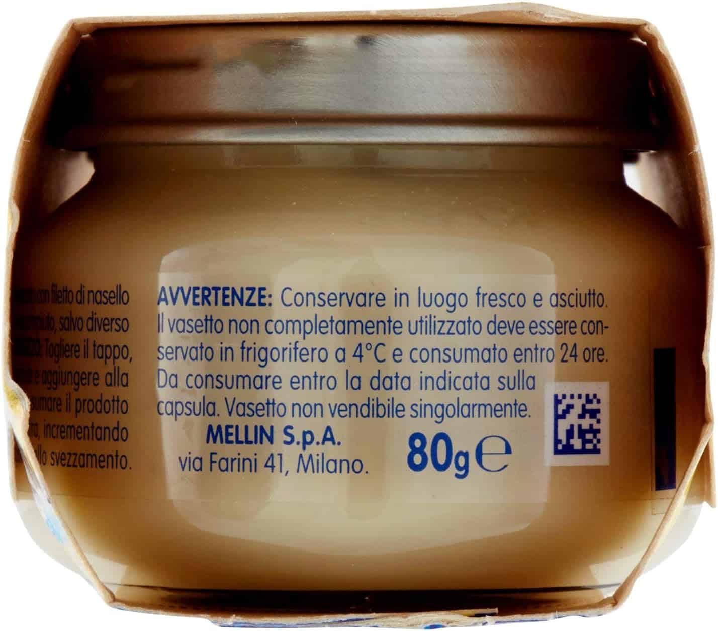 MELLIN OMOGENEIZZATO NASELLO 2 X 80 GR - immagine 6