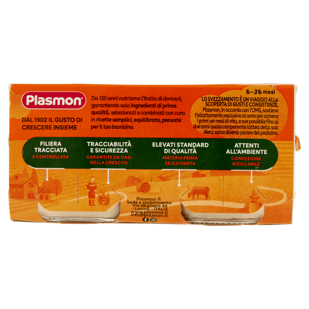 PLASMON OMOGENEIZZATO SPIGOLA 2 X 80 GR - immagine 2