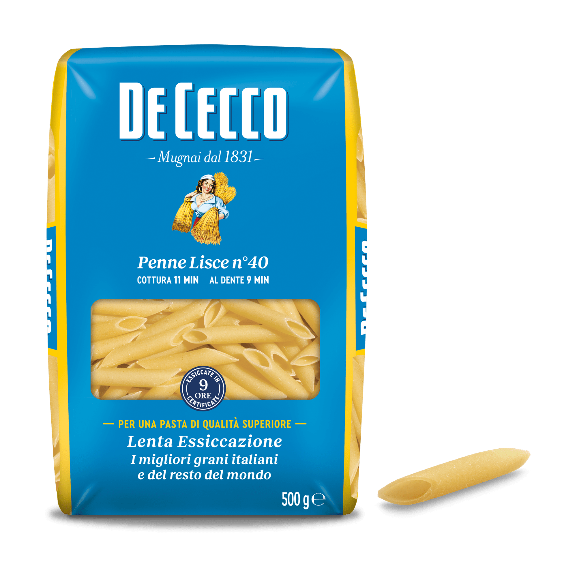 DE CECCO PENNE LISCE N. 40 500 GR - immagine 2