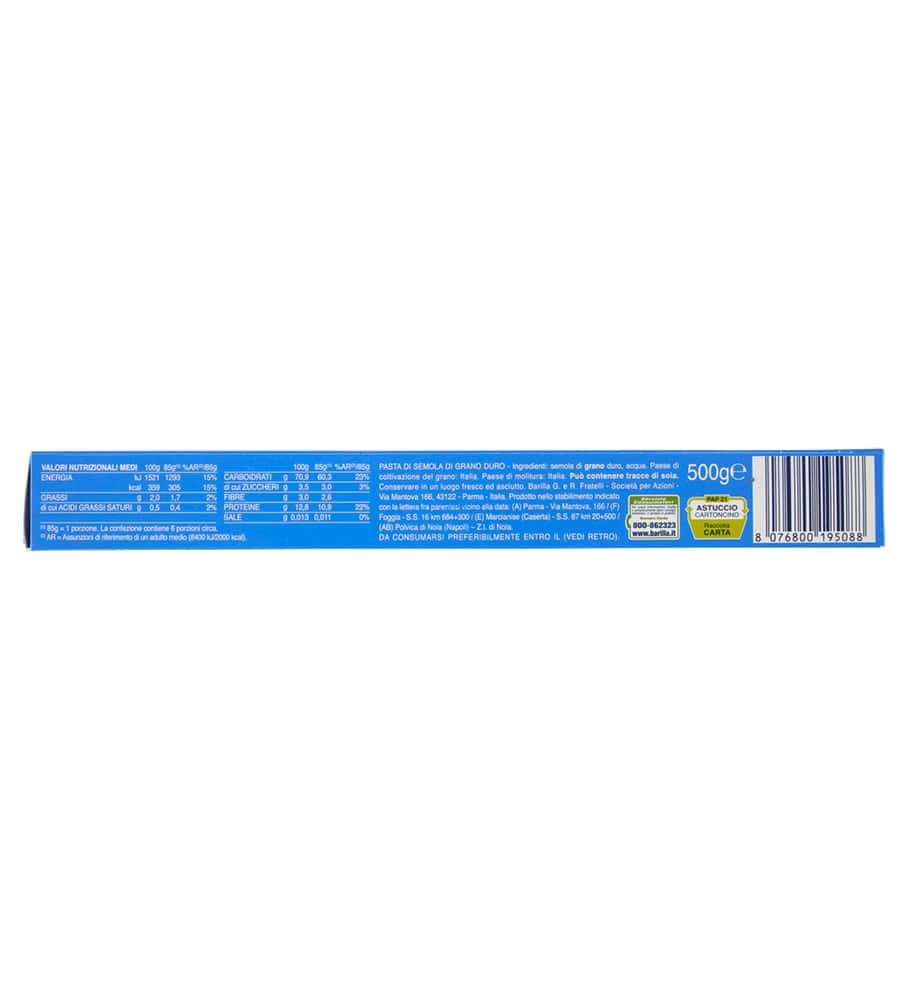 BARILLA SPAGHETTONI N. 8 500 GR - immagine 10