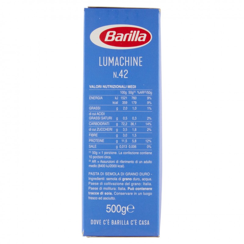 BARILLA LUMACHINE N. 42 500 GR - immagine 5