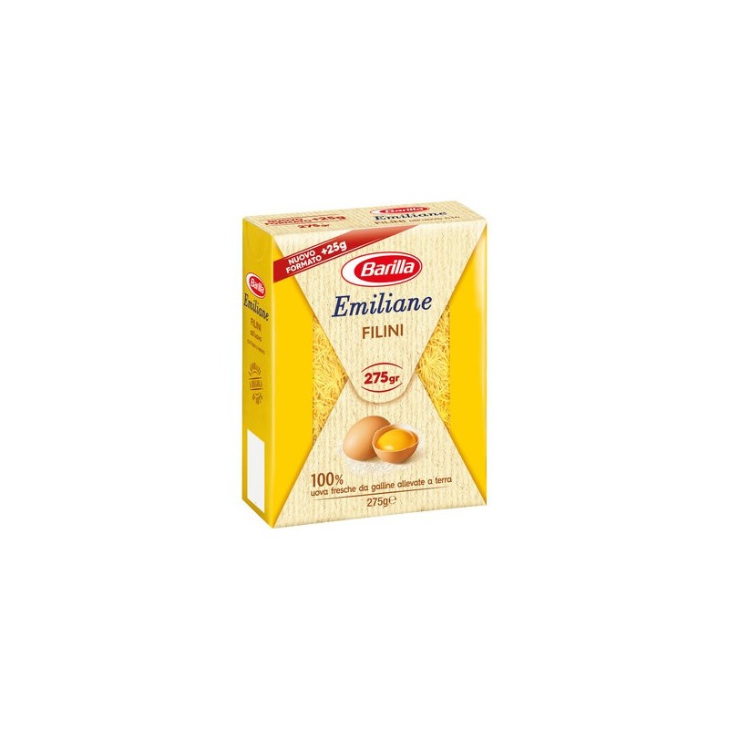 BARILLA EMILIANE FILINI ALL'UOVO 275 GR