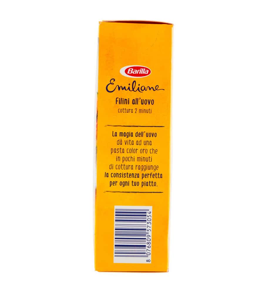 BARILLA EMILIANE FILINI ALL'UOVO 275 GR - immagine 4