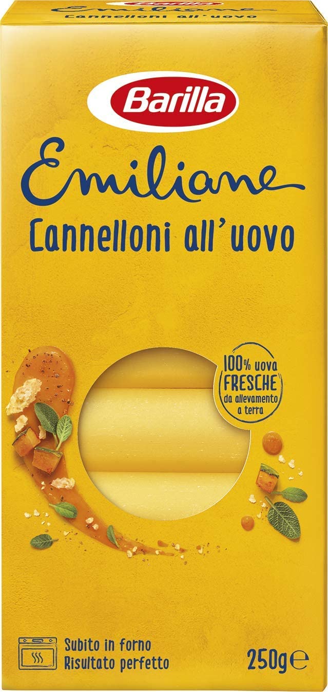 BARILLA EMILIANE CANNELLONI ALL'UOVO 250 GR