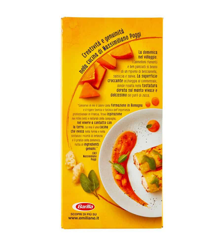 BARILLA EMILIANE CANNELLONI ALL'UOVO 250 GR - immagine 2