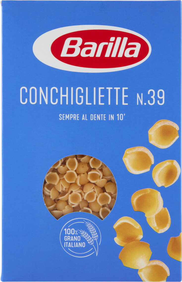 BARILLA CONCHIGLIETTE N. 39 500 GR