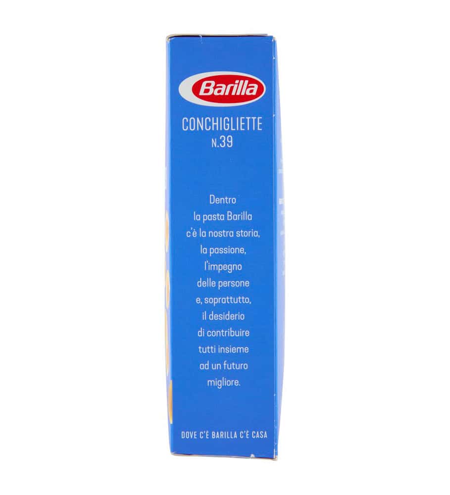 BARILLA CONCHIGLIETTE N. 39 500 GR - immagine 4