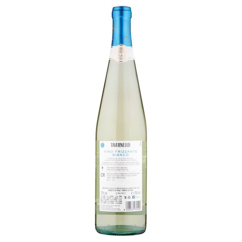 TAVERNELLO VINO FRIZZANTE BIANCO 75CL - immagine 2