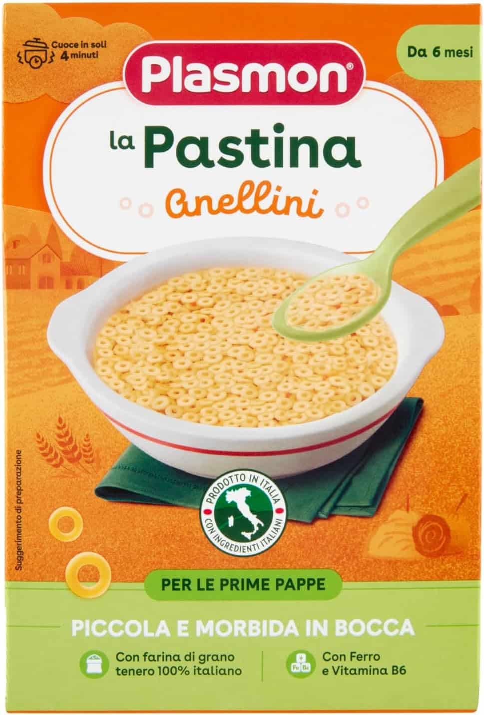 PLASMON PASTINA ANELLINI N.2 300 GR