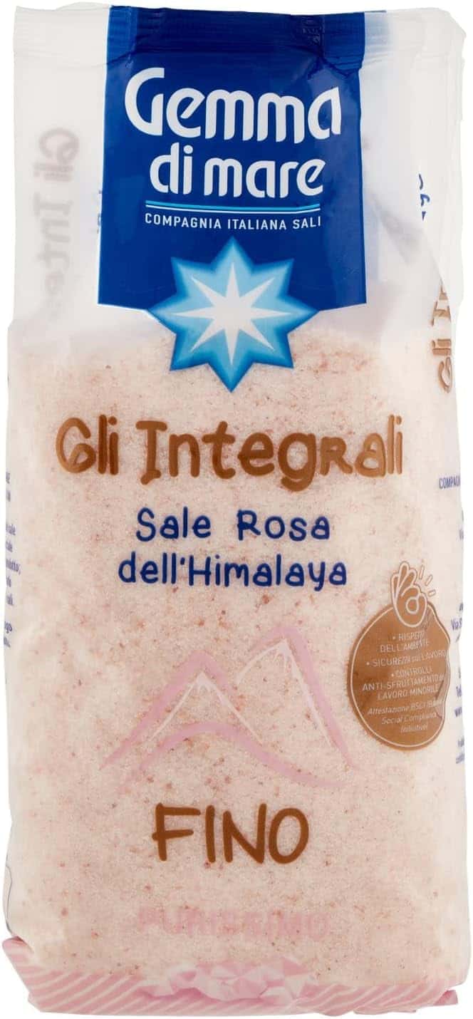 Gemma di Mare Gli Integrali Sale Rosa dell'Himalaya Fino, 1 Kg